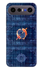 Koi Blue Vivo X300 FE 5G Hard Case Back Cover by Casekaro