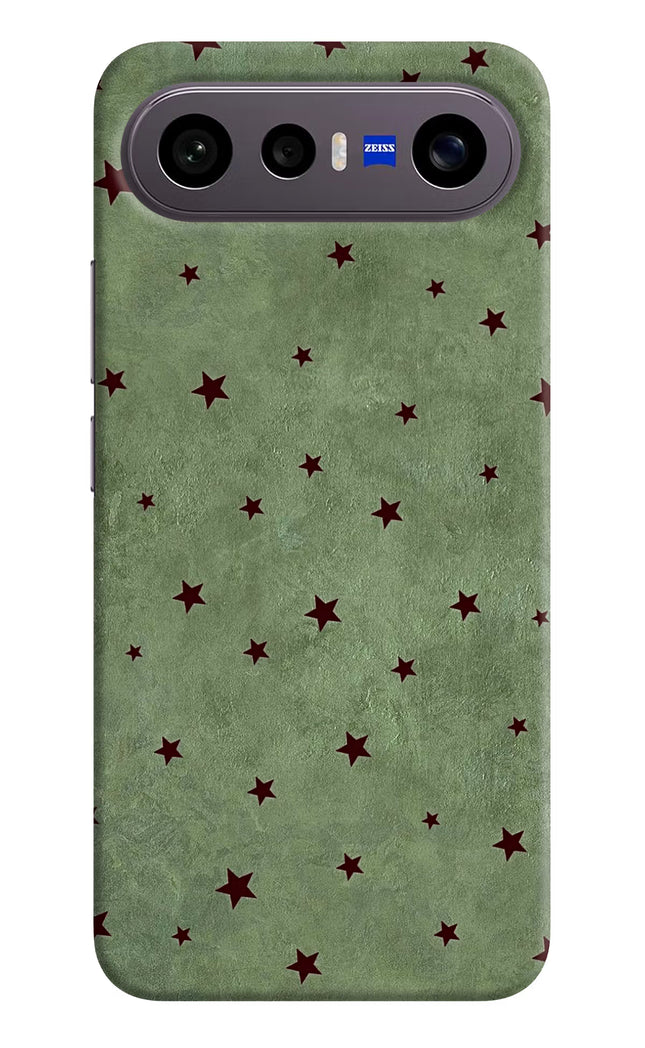 Green Stars Vivo X300 FE 5G Hard Case Back Cover by Casekaro
