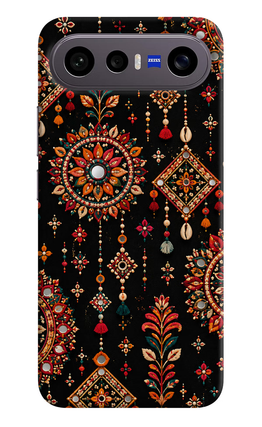 Boho Noir Vivo X300 FE 5G Back Cover, Hard case