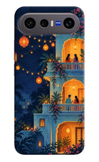 Balcony Glow Vivo X300 FE 5G Hard Case Back Cover by Casekaro