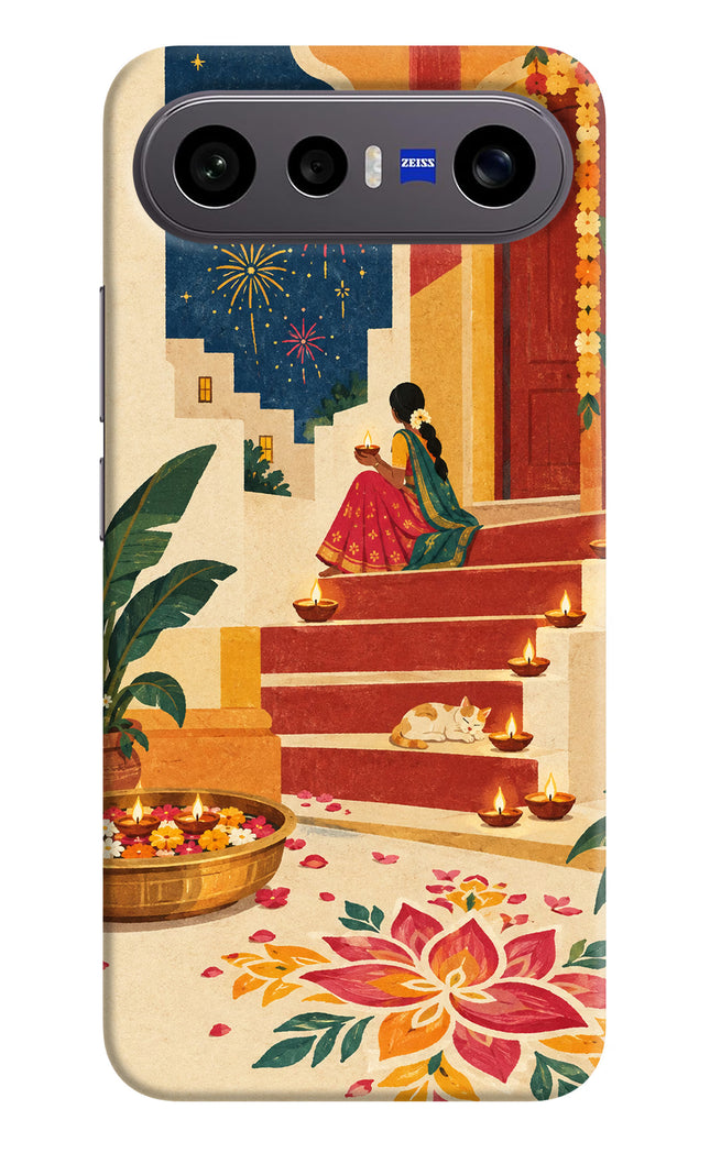 Diwali Rangoli Vivo X300 FE 5G Back Cover