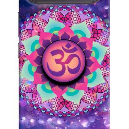 Om Purple Vivo X300 FE 5G Pop Case by Casekaro