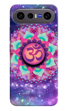 Om Purple Vivo X300 FE 5G Pop Case by Casekaro