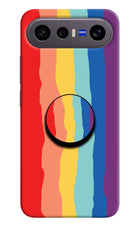 Rainbow Vivo X300 FE 5G Pop Case by Casekaro