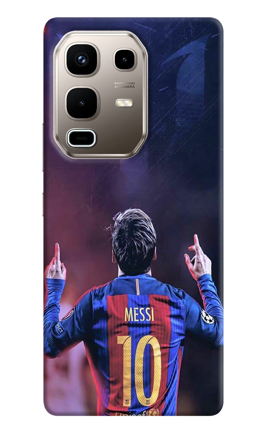 Messi Infinix Note 50s 5G Plus Back Cover, Hard case