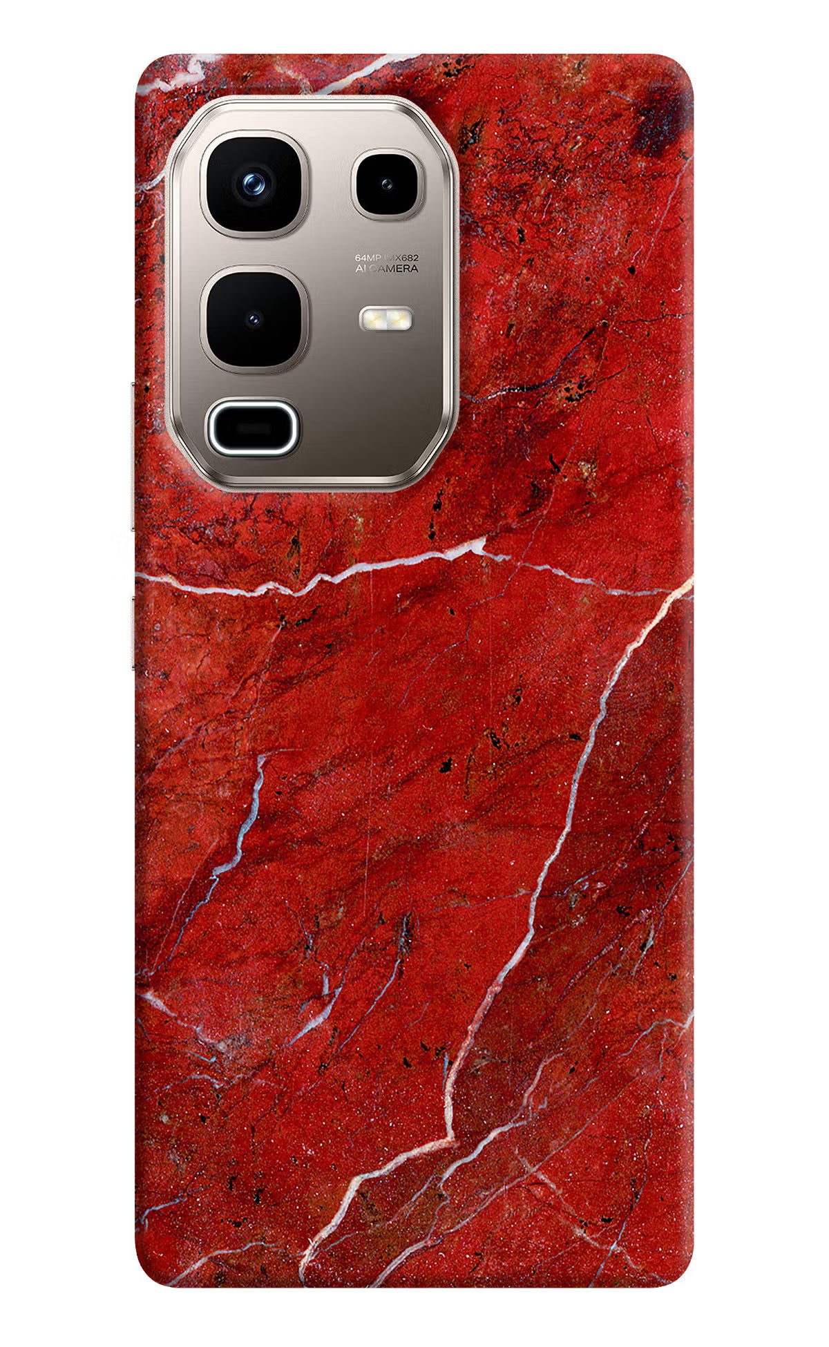 Red Marble Design Infinix Note 50s 5G Plus Back Cover