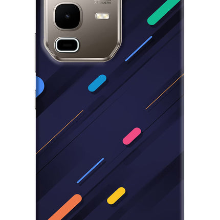 Abstract Design Infinix Note 50s 5G Plus Hard Case Back Cover by Casekaro
