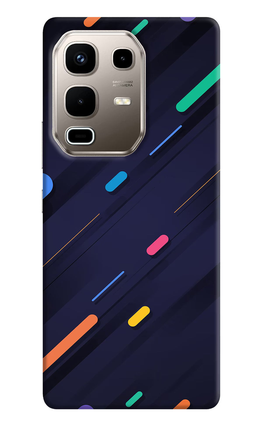 Abstract Design Infinix Note 50s 5G Plus Back Cover, Hard case