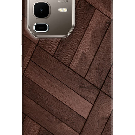 Wooden Texture Design Infinix Note 50s 5G Plus Hard Case Back Cover by Casekaro