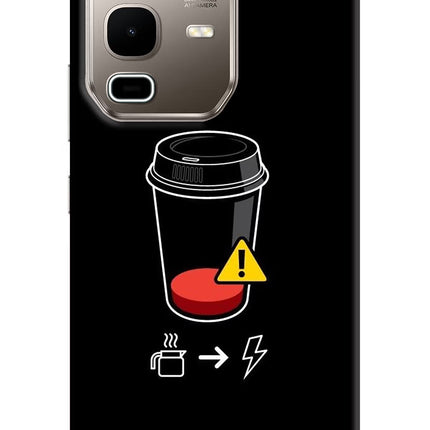 Coffee Infinix Note 50s 5G Plus Hard Case Back Cover by Casekaro