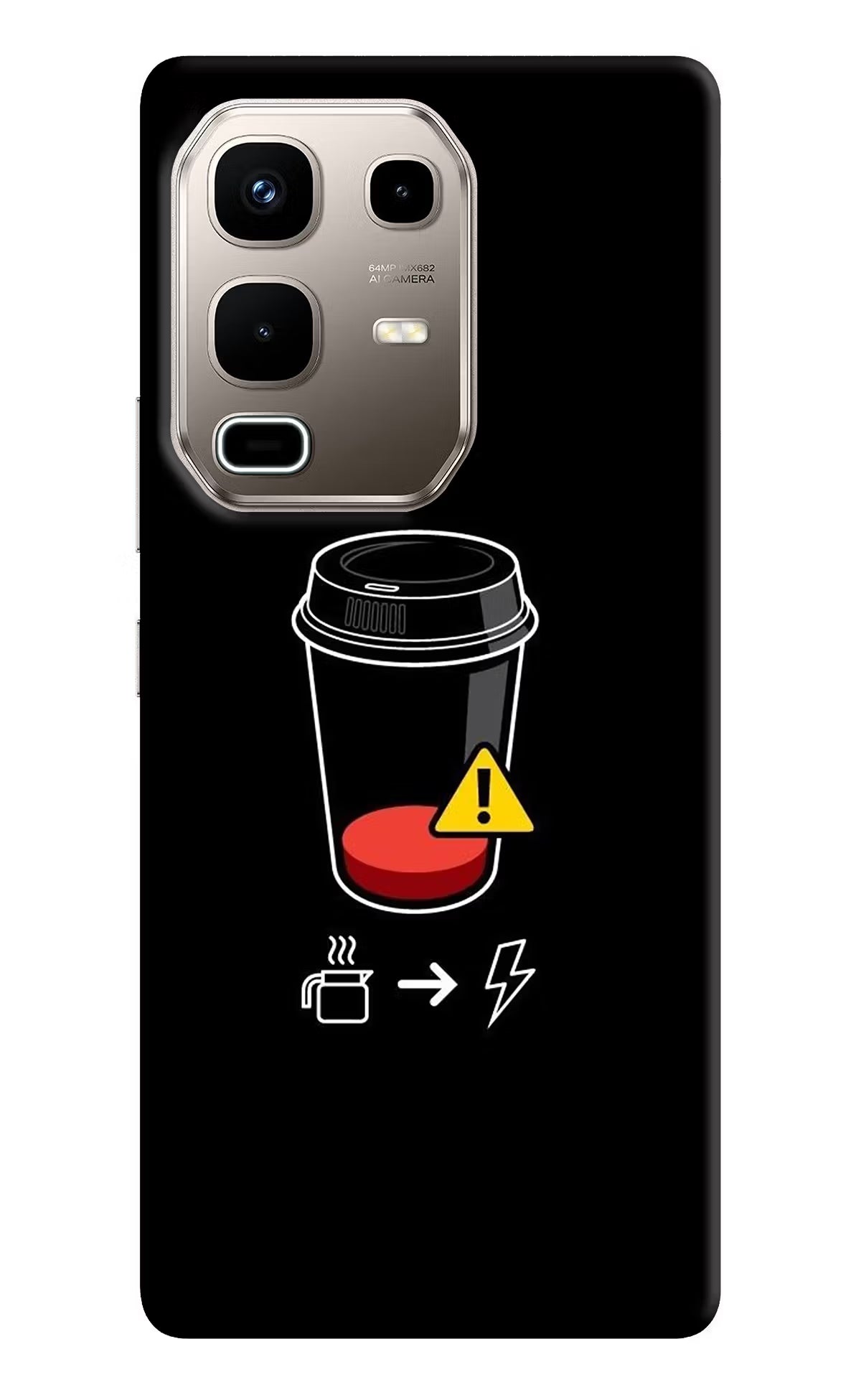 Coffee Infinix Note 50s 5G Plus Back Cover