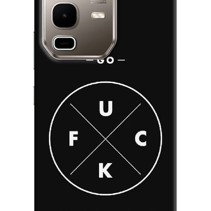 Go Fuck Yourself Infinix Note 50s 5G Plus Hard Case Back Cover by Casekaro