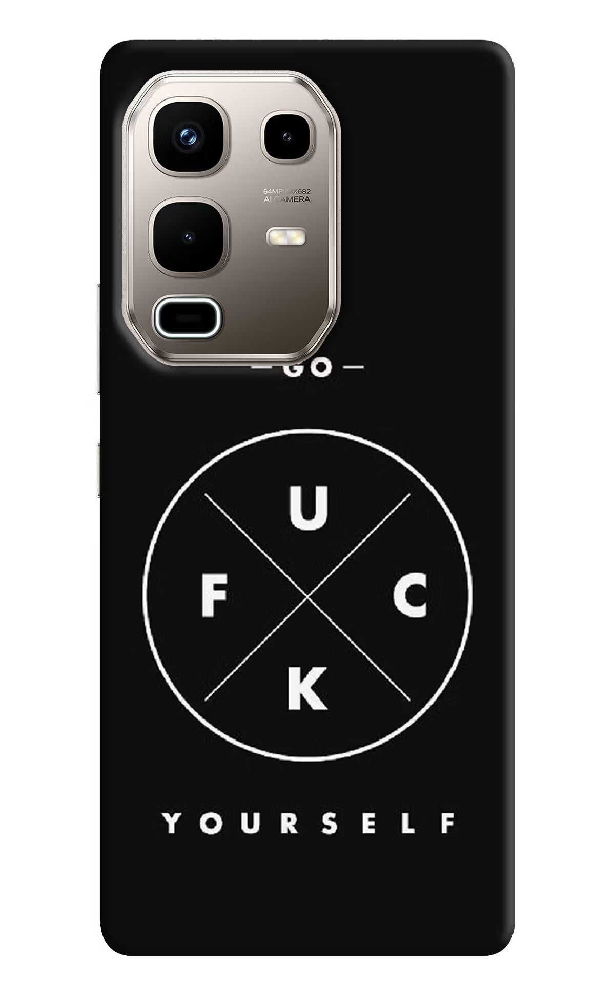 Go Fuck Yourself Infinix Note 50s 5G Plus Back Cover