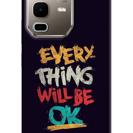 Everything Will Be Ok Infinix Note 50s 5G Plus Hard Case Back Cover by Casekaro