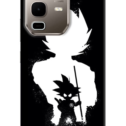 Goku Shadow Infinix Note 50s 5G Plus Hard Case Back Cover by Casekaro
