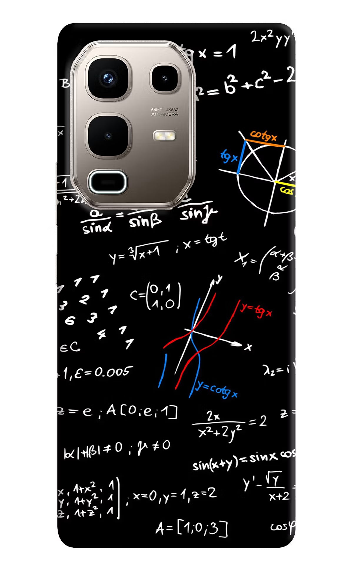 Mathematics Formula Infinix Note 50s 5G Plus Back Cover