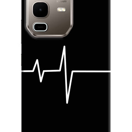 Heart Beats Infinix Note 50s 5G Plus Hard Case Back Cover by Casekaro