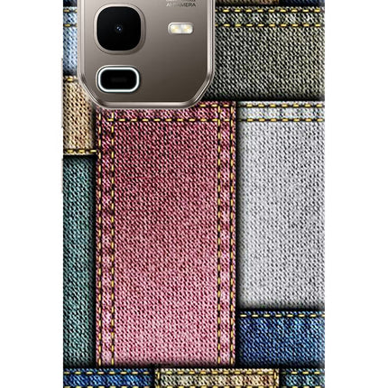 Multicolor Jeans Infinix Note 50s 5G Plus Hard Case Back Cover by Casekaro
