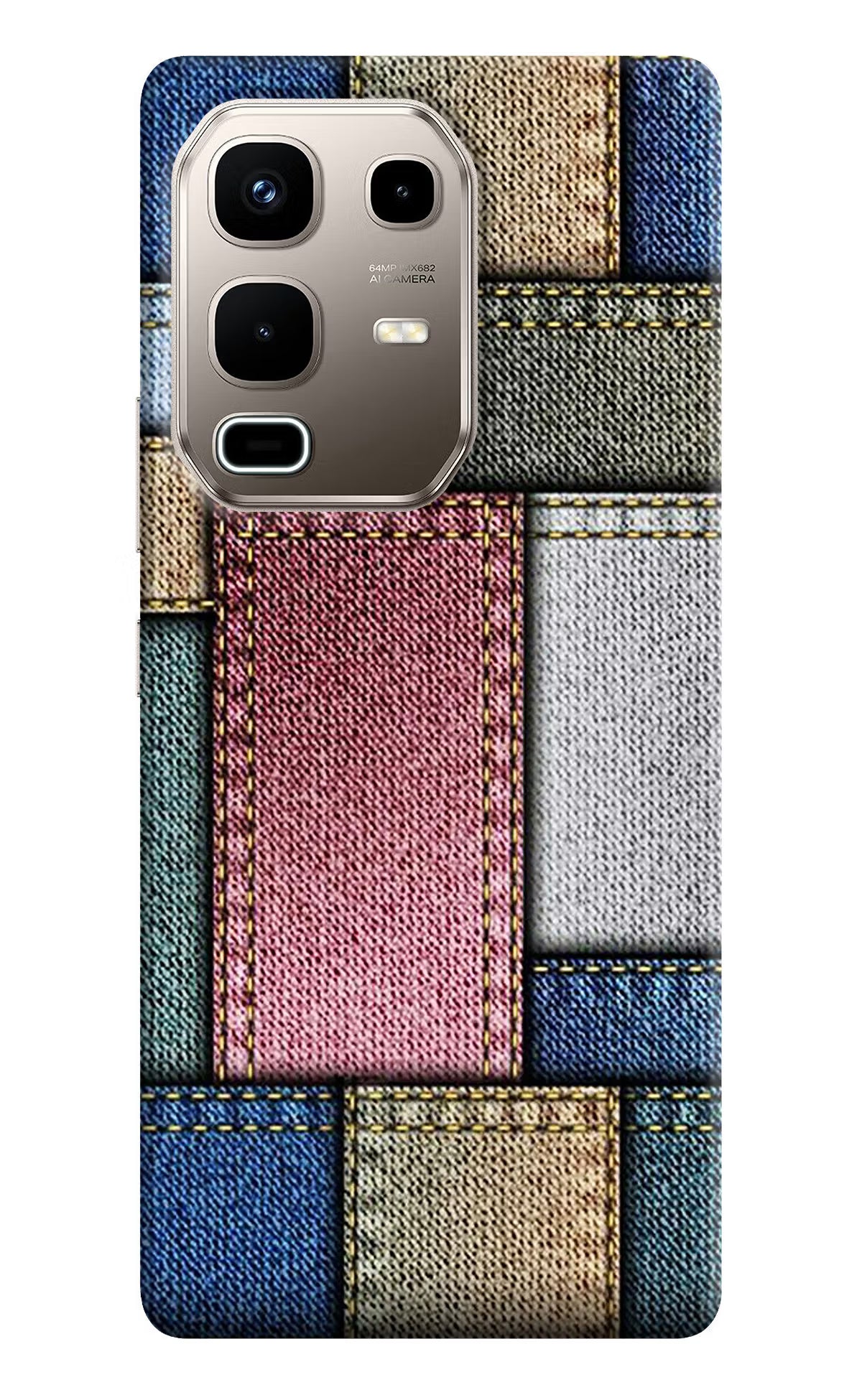 Multicolor Jeans Infinix Note 50s 5G Plus Back Cover