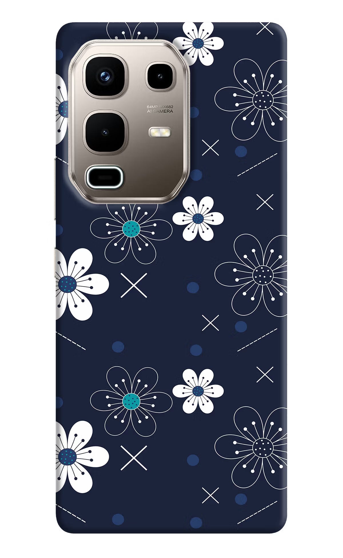 Flowers Infinix Note 50s 5G Plus Back Cover