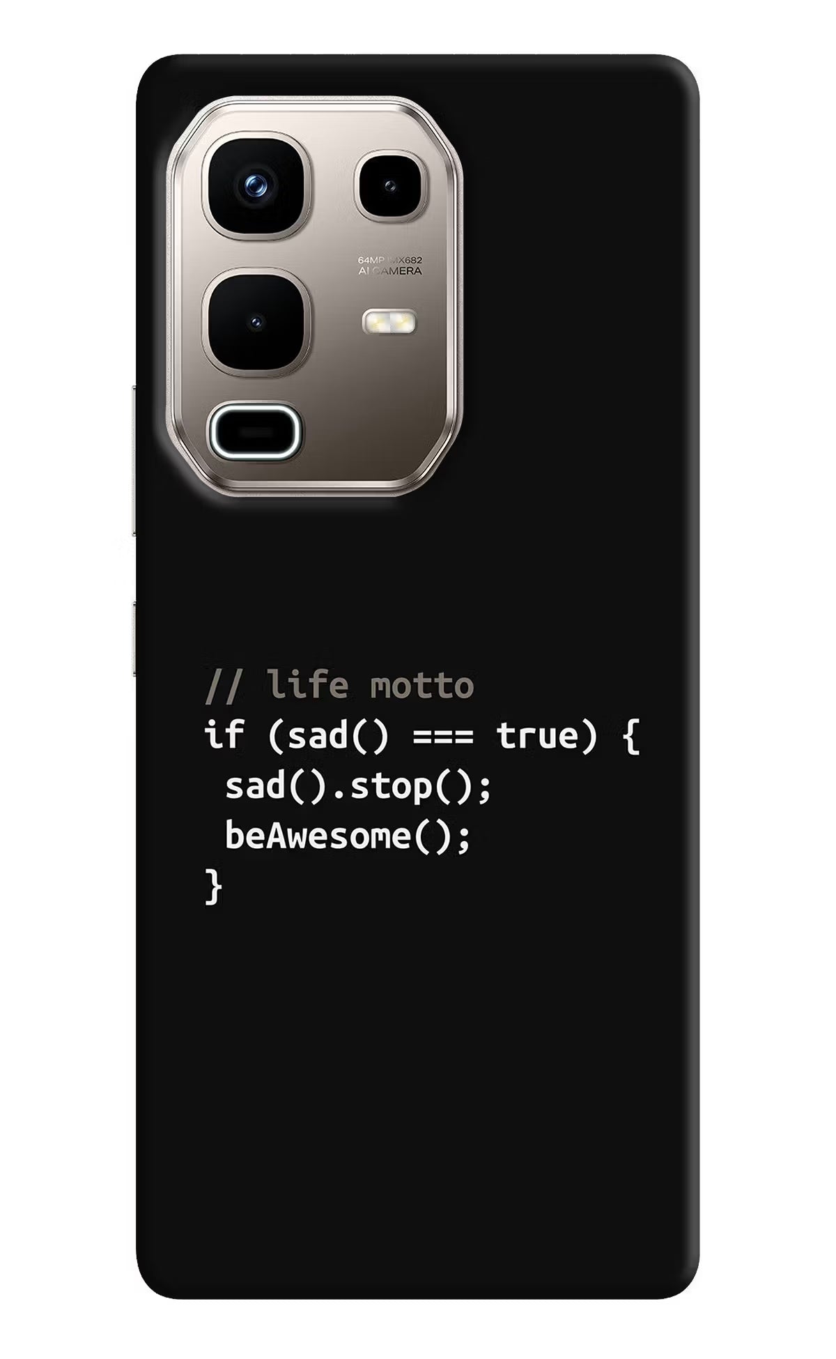 Life Motto Code Infinix Note 50s 5G Plus Back Cover