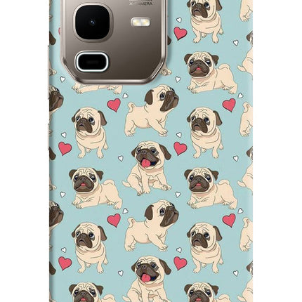 Pug Dog Infinix Note 50s 5G Plus Hard Case Back Cover by Casekaro