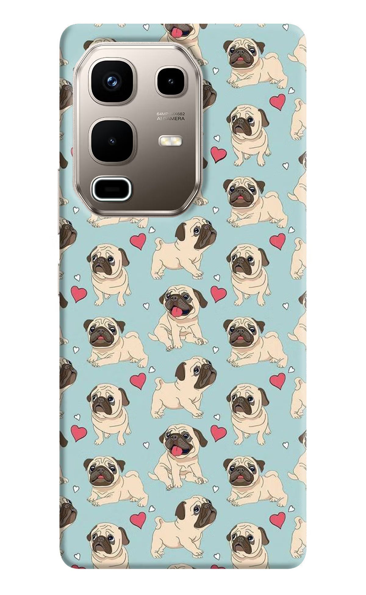 Pug Dog Infinix Note 50s 5G Plus Back Cover