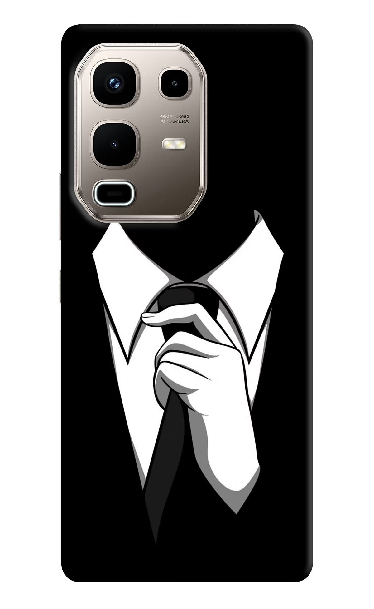 Black Tie Infinix Note 50s 5G Plus Back Cover