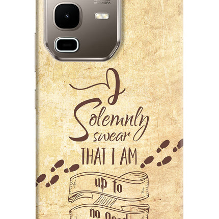 I Solemnly swear that i up to no good Infinix Note 50s 5G Plus Hard Case Back Cover by Casekaro