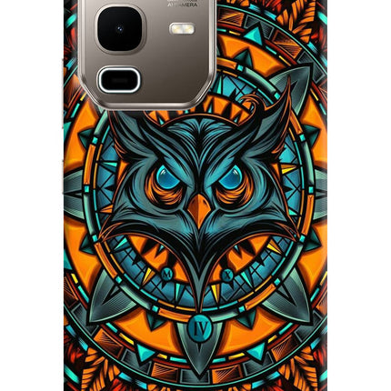 Angry Owl Art Infinix Note 50s 5G Plus Hard Case Back Cover by Casekaro