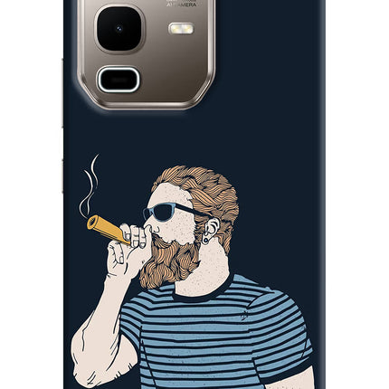 Smoking Infinix Note 50s 5G Plus Hard Case Back Cover by Casekaro