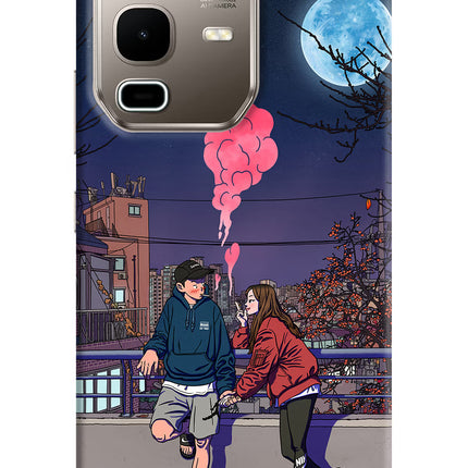 Chilling Couple Infinix Note 50s 5G Plus Hard Case Back Cover by Casekaro