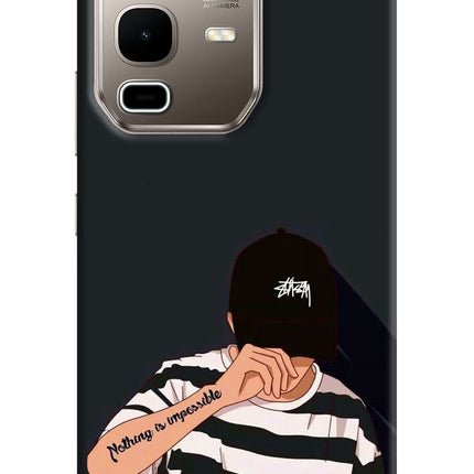 Aesthetic Boy Infinix Note 50s 5G Plus Hard Case Back Cover by Casekaro