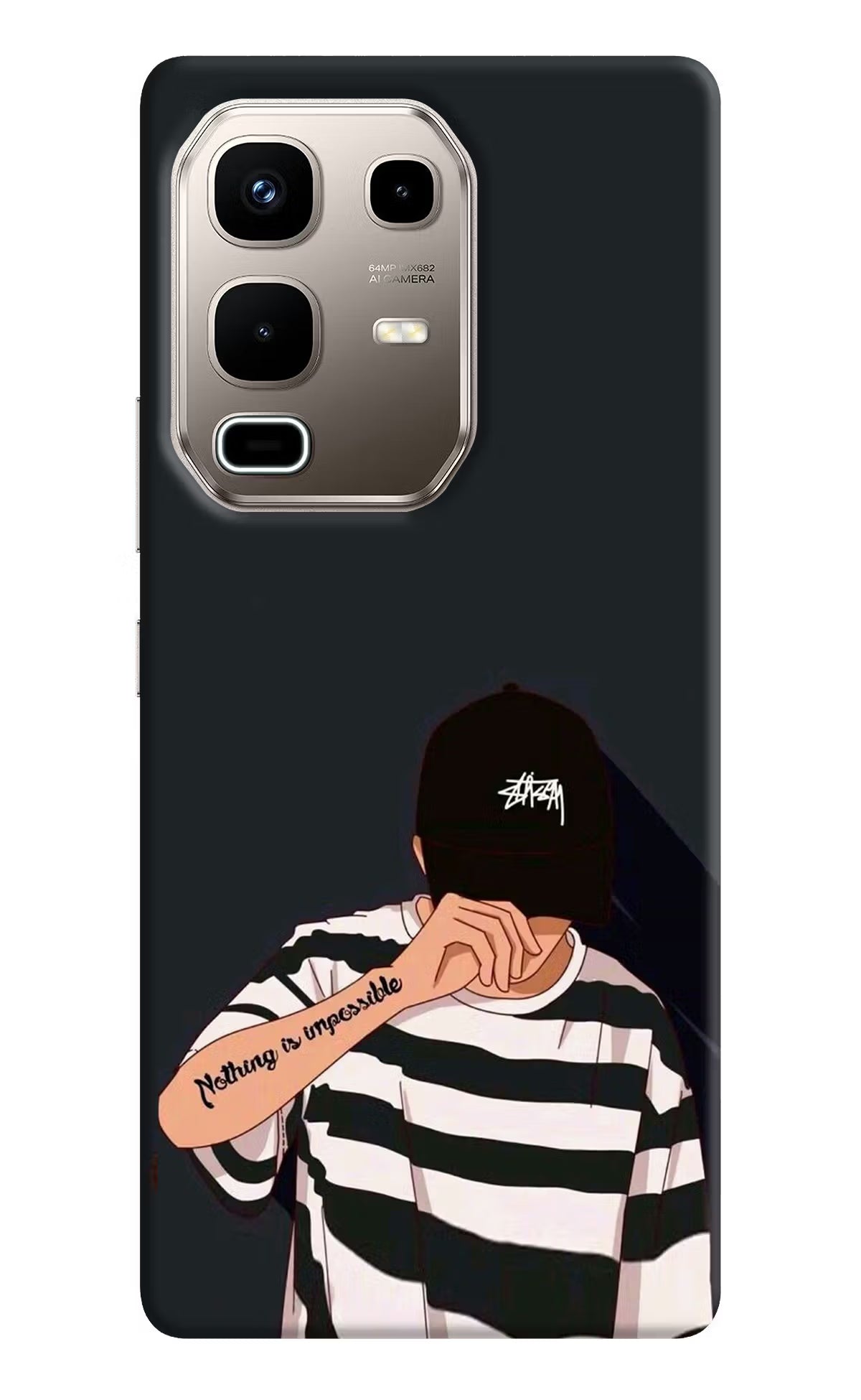 Aesthetic Boy Infinix Note 50s 5G Plus Back Cover