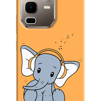 High On Music Infinix Note 50s 5G Plus Hard Case Back Cover by Casekaro