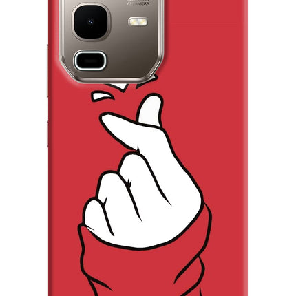 Korean Love Sign Infinix Note 50s 5G Plus Hard Case Back Cover by Casekaro