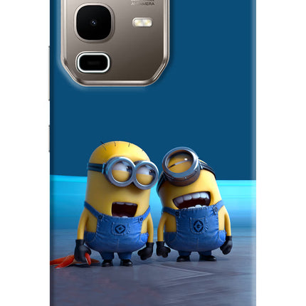 Minion Laughing Infinix Note 50s 5G Plus Hard Case Back Cover by Casekaro