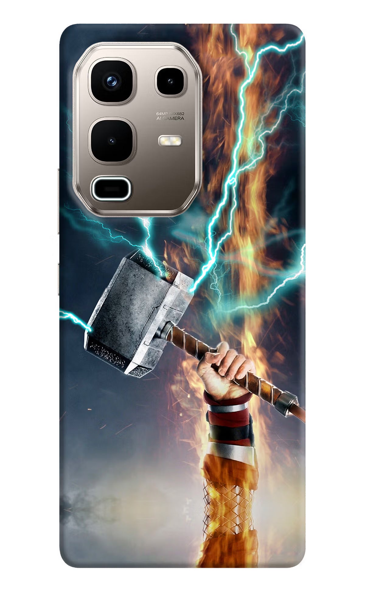 Thor Hammer Mjolnir Infinix Note 50s 5G Plus Back Cover