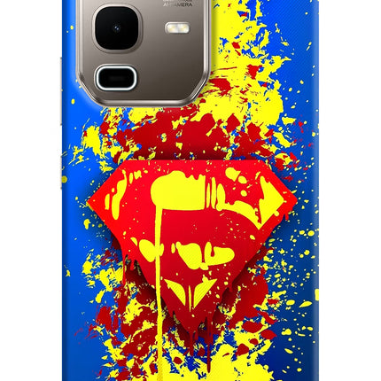 Superman logo Infinix Note 50s 5G Plus Hard Case Back Cover by Casekaro