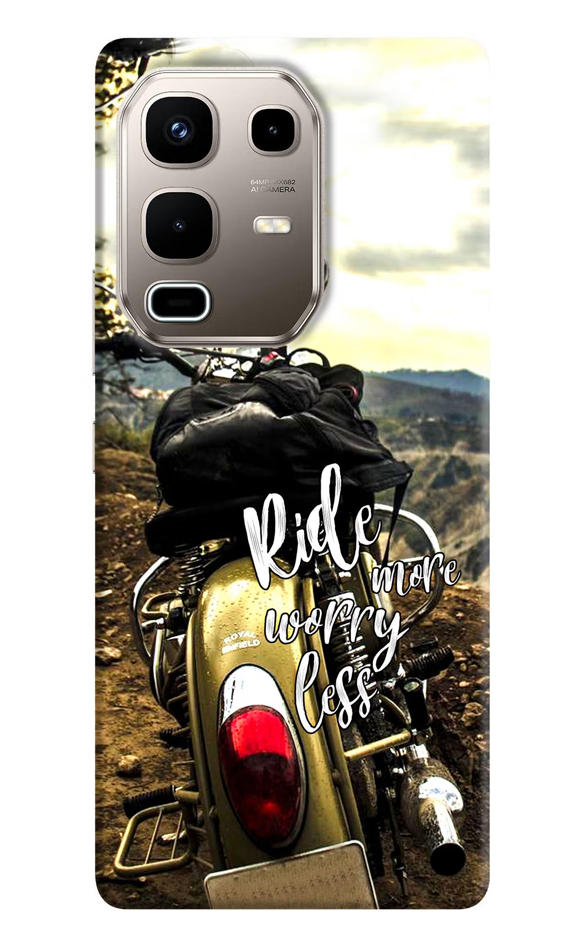 Ride More Worry Less Infinix Note 50s 5G Plus Back Cover