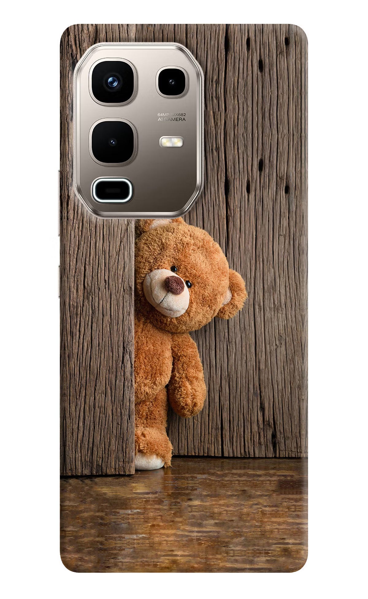 Teddy Wooden Infinix Note 50s 5G Plus Back Cover
