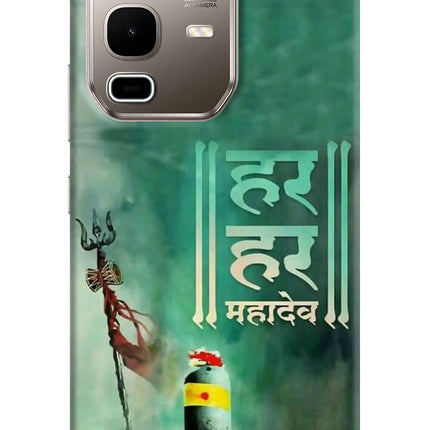 Har Har Mahadev Shivling Infinix Note 50s 5G Plus Hard Case Back Cover by Casekaro