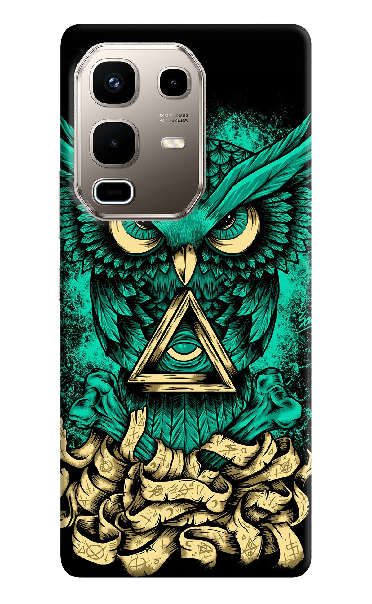 Green Owl Infinix Note 50s 5G Plus Back Cover