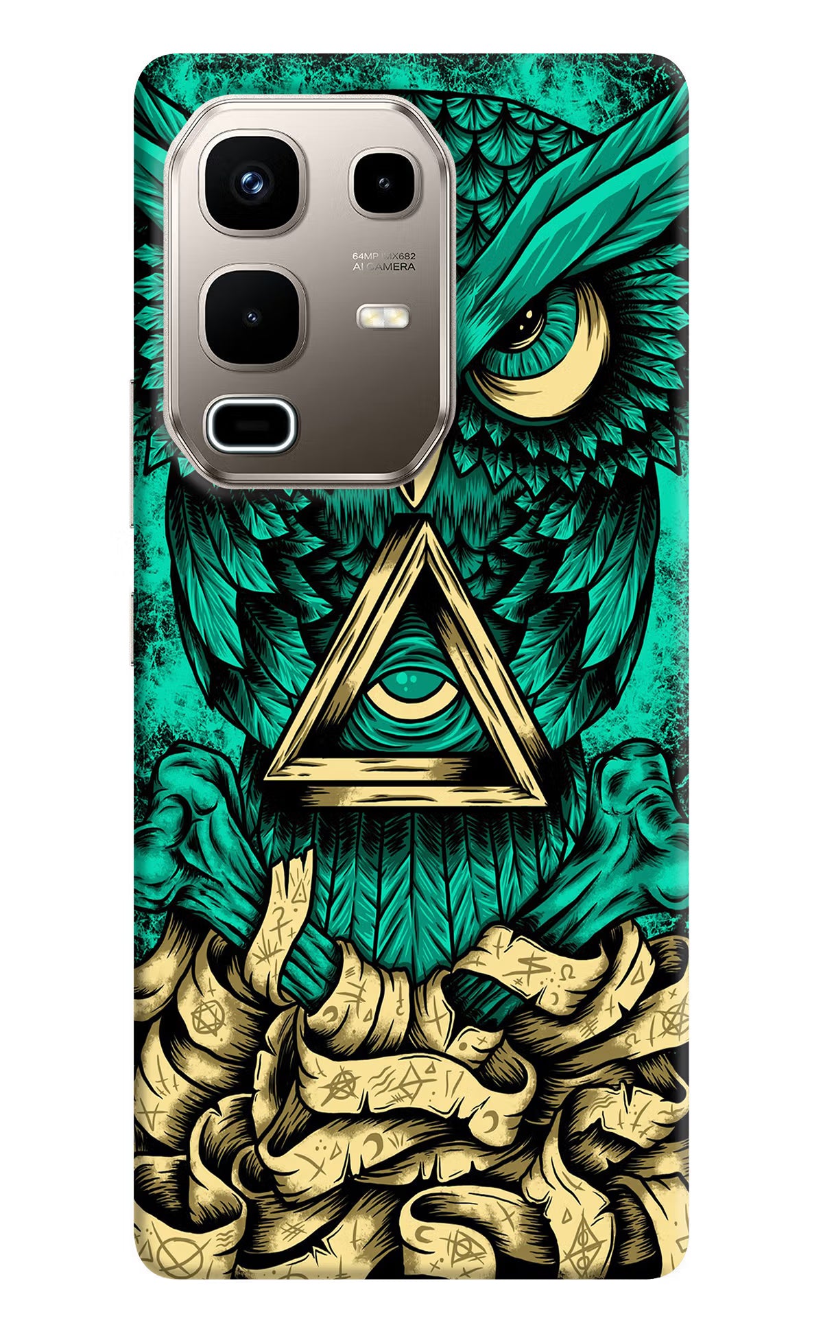 Green Owl Infinix Note 50s 5G Plus Back Cover