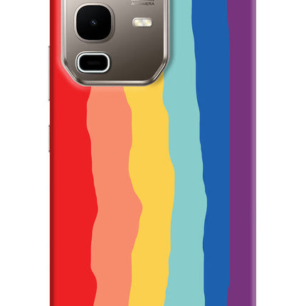 Rainbow Infinix Note 50s 5G Plus Hard Case Back Cover by Casekaro