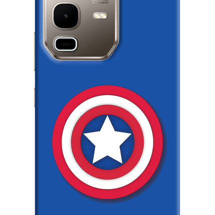 Shield Infinix Note 50s 5G Plus Hard Case Back Cover by Casekaro