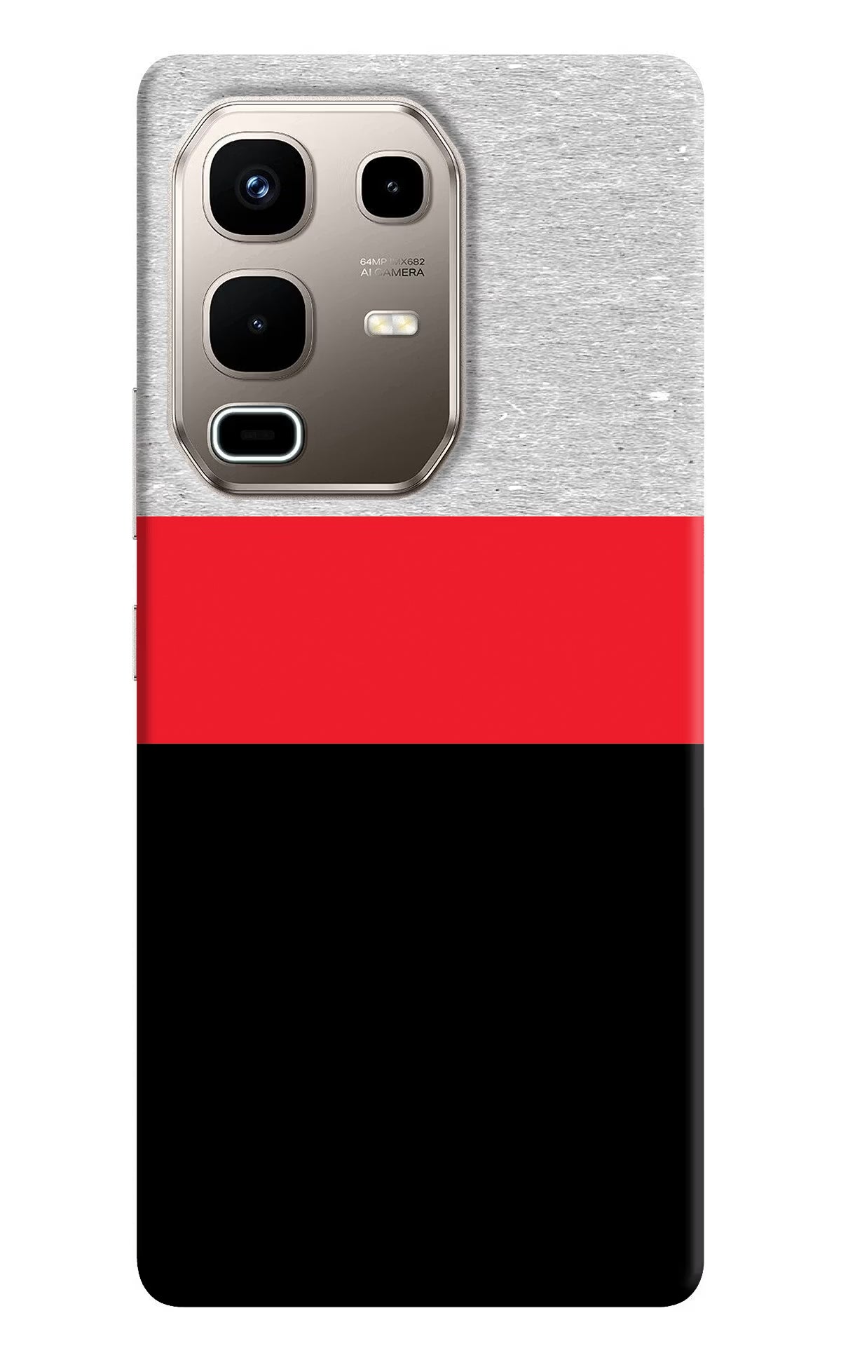 Tri Color Pattern Infinix Note 50s 5G Plus Back Cover