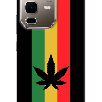 Weed Flag Infinix Note 50s 5G Plus Hard Case Back Cover by Casekaro
