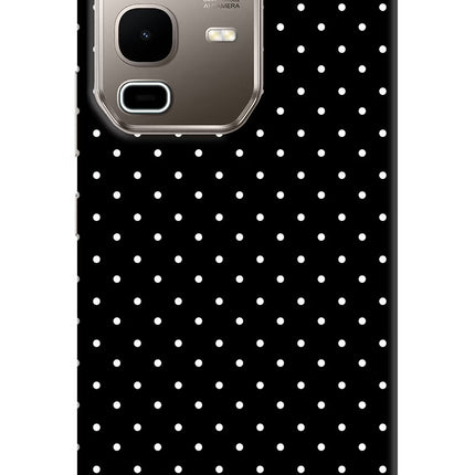 White Dots Infinix Note 50s 5G Plus Hard Case Back Cover by Casekaro