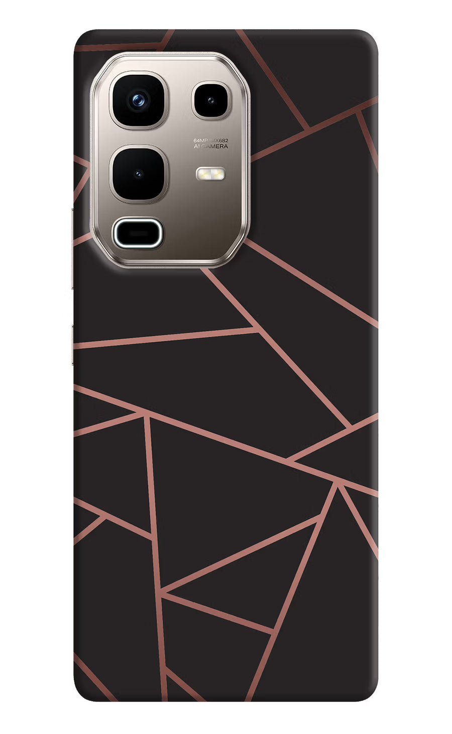 Geometric Pattern Infinix Note 50s 5G Plus Back Cover, Hard case